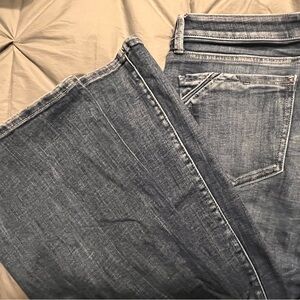 Buckle Black Boot Cut Jeans